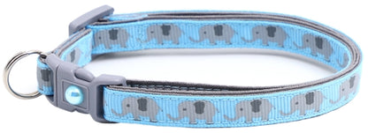 Elephants Breakaway Cat Collar