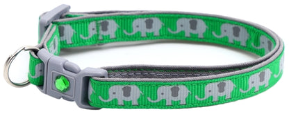 Elephants Breakaway Cat Collar