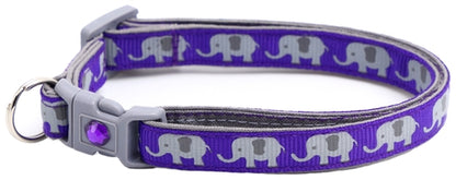 Elephants Breakaway Cat Collar
