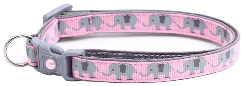 Elephants Breakaway Cat Collar