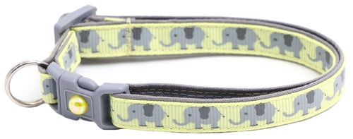 Elephants Breakaway Cat Collar