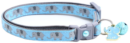 Elephants Breakaway Cat Collar