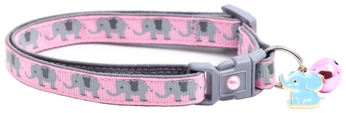 Elephants Breakaway Cat Collar