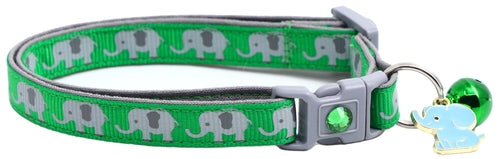 Elephants Breakaway Cat Collar