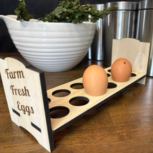 Counter Top Chicken Egg Holder - Farm Fresh Eggs
