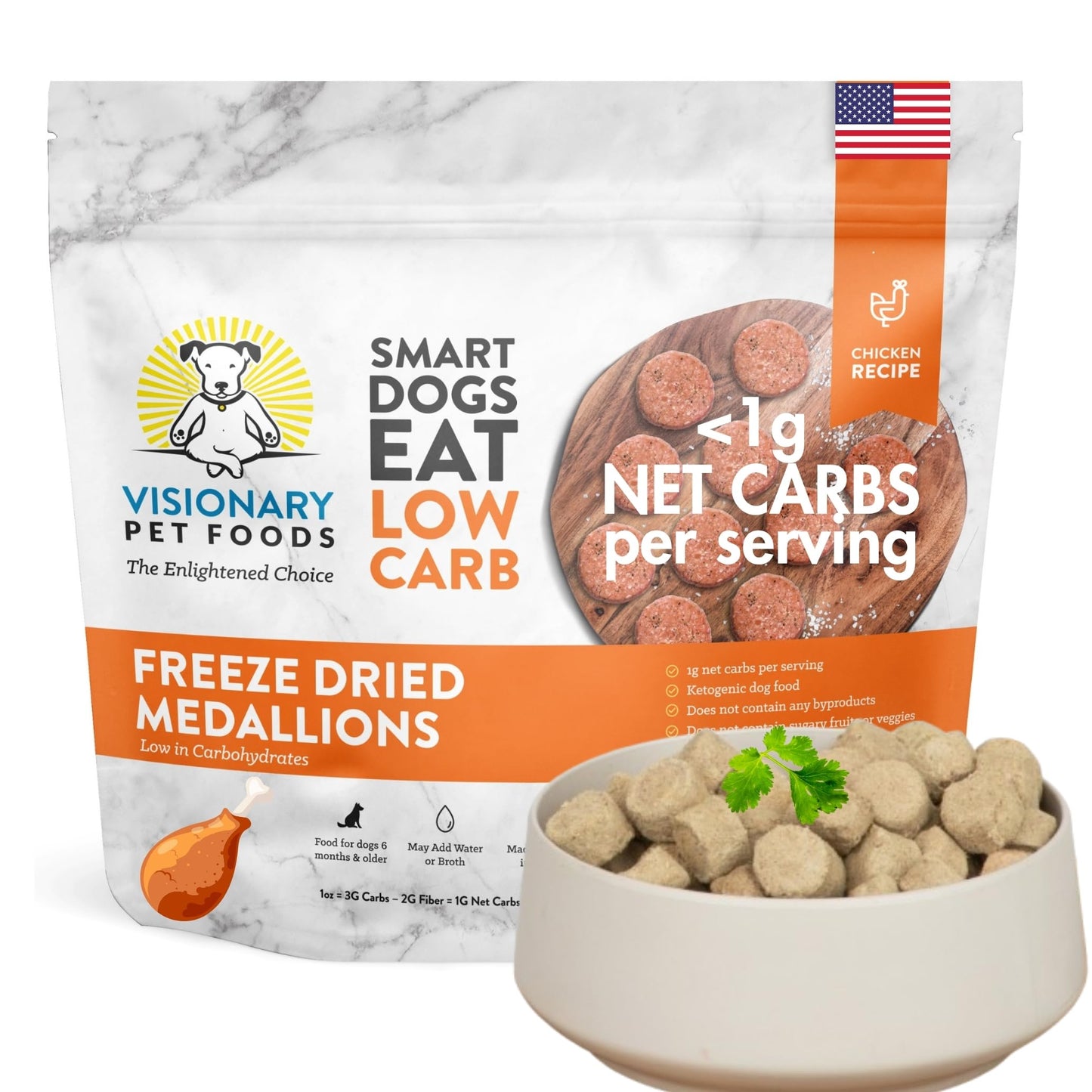 Freeze Dried Food Chicken Recipe 25Oz Bag