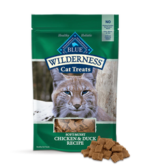 Blue Buffalo Blue Wilderness Soft-Moist Cat Treats Chicken and Duck Recipe (2oz)