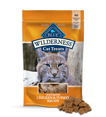 Blue Buffalo Blue Wilderness Soft-Moist Cat Treats Chicken and Turkey Recipe (2oz)