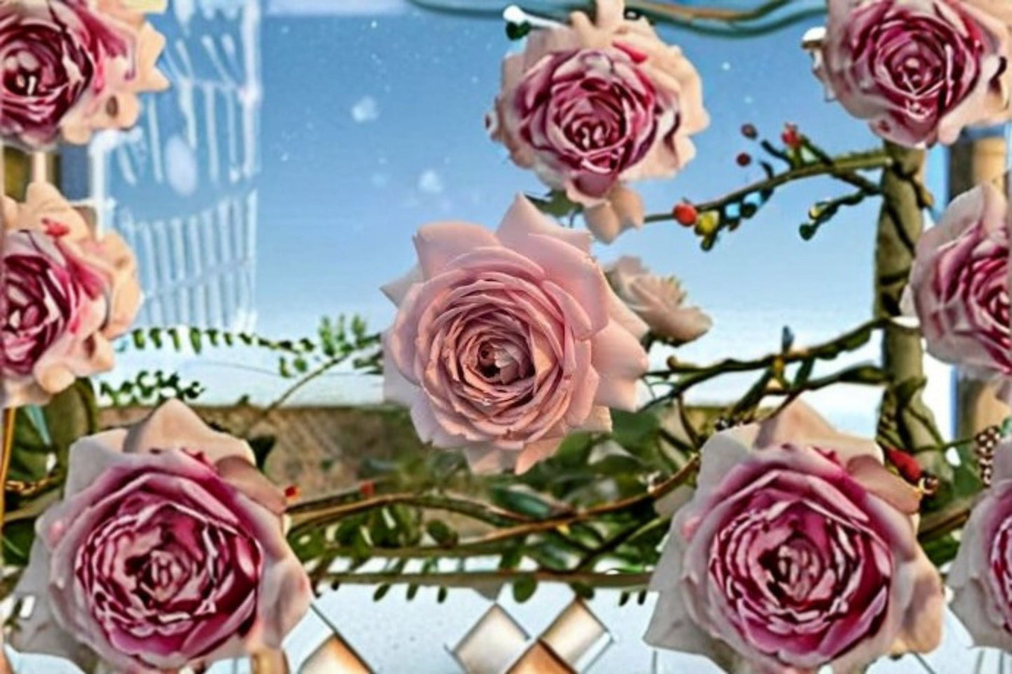 Charity Lowa Rose Live Plant – Fragrant Japanese Own Root Rose