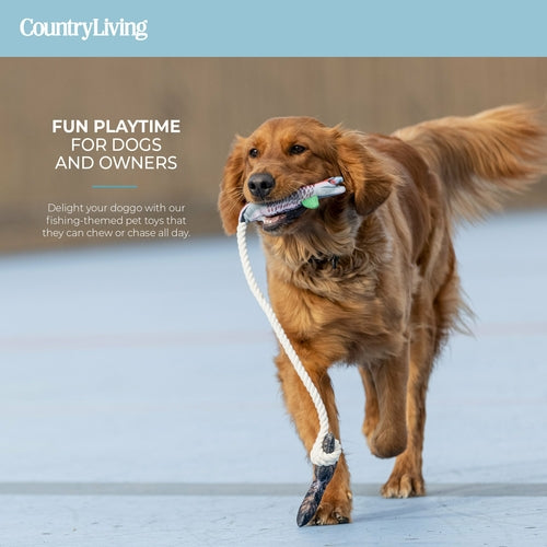 🎣 Durable Fish & Mason Jar Dog Toys – 2 Pack for Aggressive Chewers 🐶