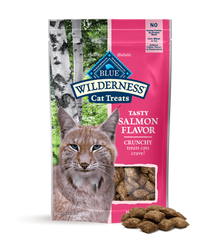 Blue Buffalo Blue Wilderness Crunchy Cat Treats Salmon Flavor (2oz)