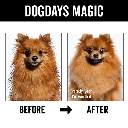 DOGDAYS Moisturizing Dog Conditioner — Hypoallergenic, Detangling, and Soothing for All Coat Types