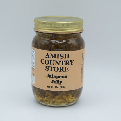 Jalapeño Jelly | Sweet & Spicy Pepper Spread | 18 oz