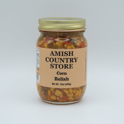 Corn Relish | Sweet & Tangy Country Relish | 15 oz