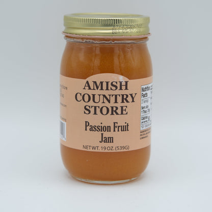 Passion Fruit Jam | Tropical Amish-Style Fruit Spread | 19 oz