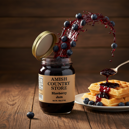 Blueberry Jam | Old-Fashioned Berry Spread | 18 oz