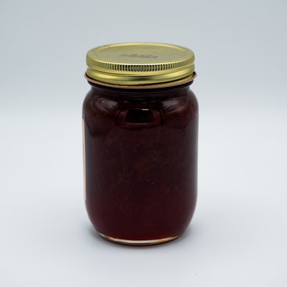 Strawberry Rhubarb Jam | Sweet & Tangy Old-Fashioned Spread | 18 oz