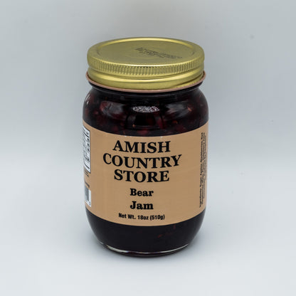 B-E-A-R Jam | Blackberry, Elderberry, Apple & Raspberry Spread | 18 oz