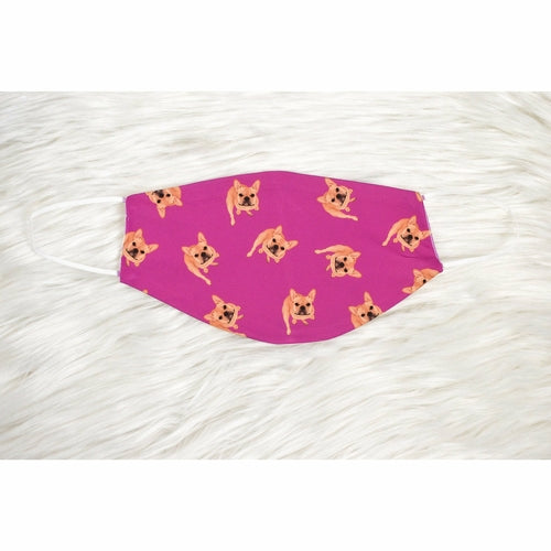 Frenchie Face Cover
