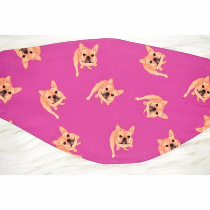 Frenchie Face Cover