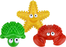 Multipet Deep Sea Teethers Assortment - Assorted Animals 6"