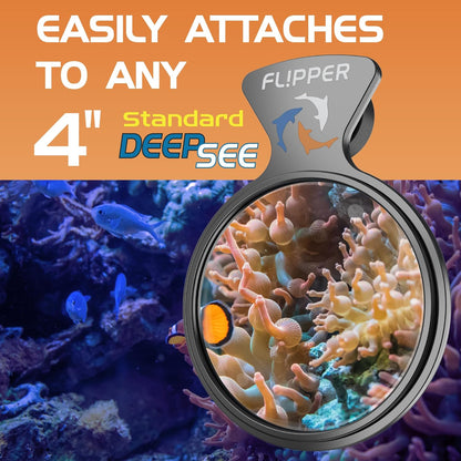 DeepSee Viewer Black 4" - Orange Filter