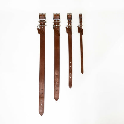 Leather Dog Collar - Classic