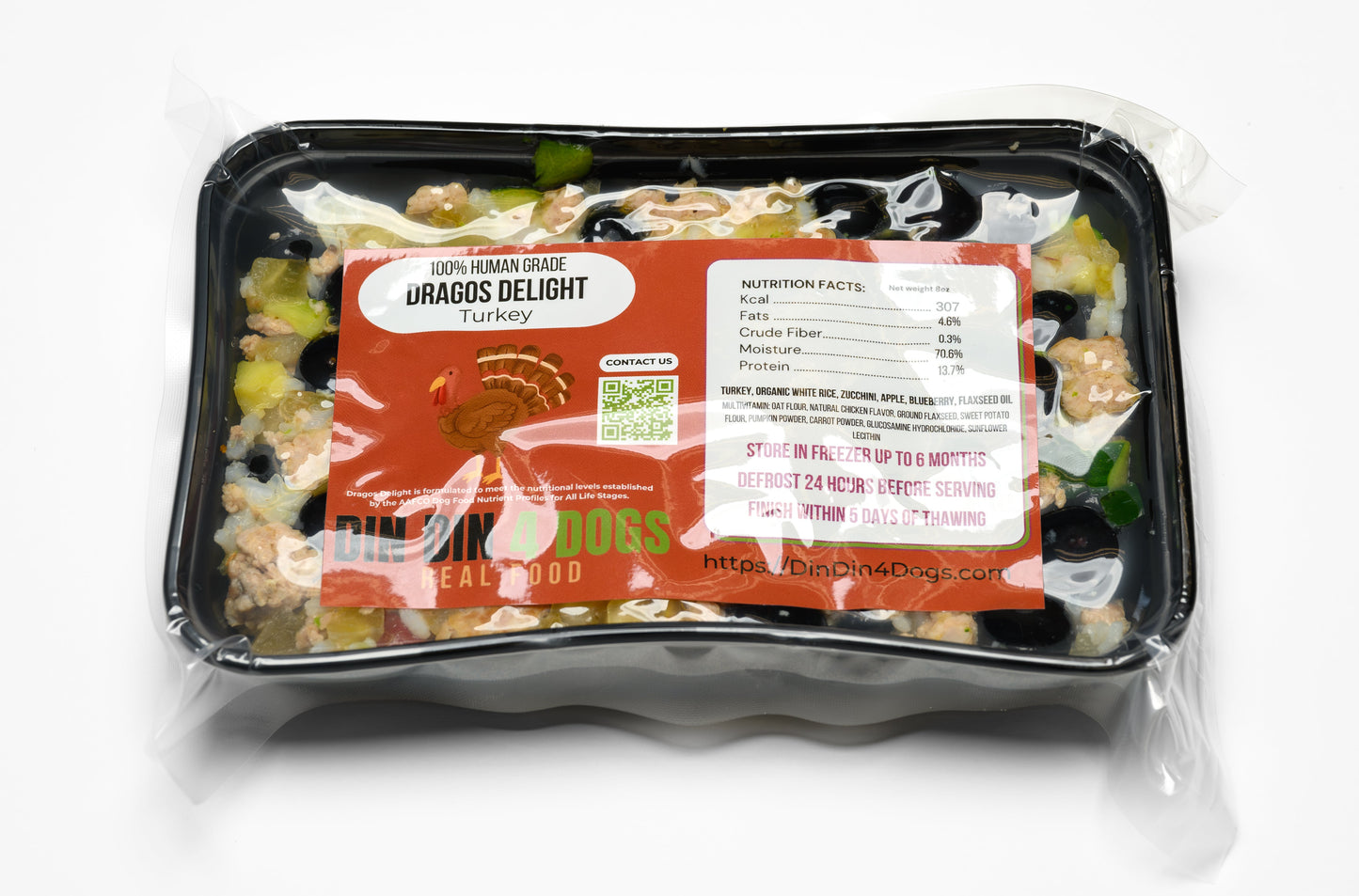 Chicken And Turkey Combo Case Includes 24 8Oz Meals