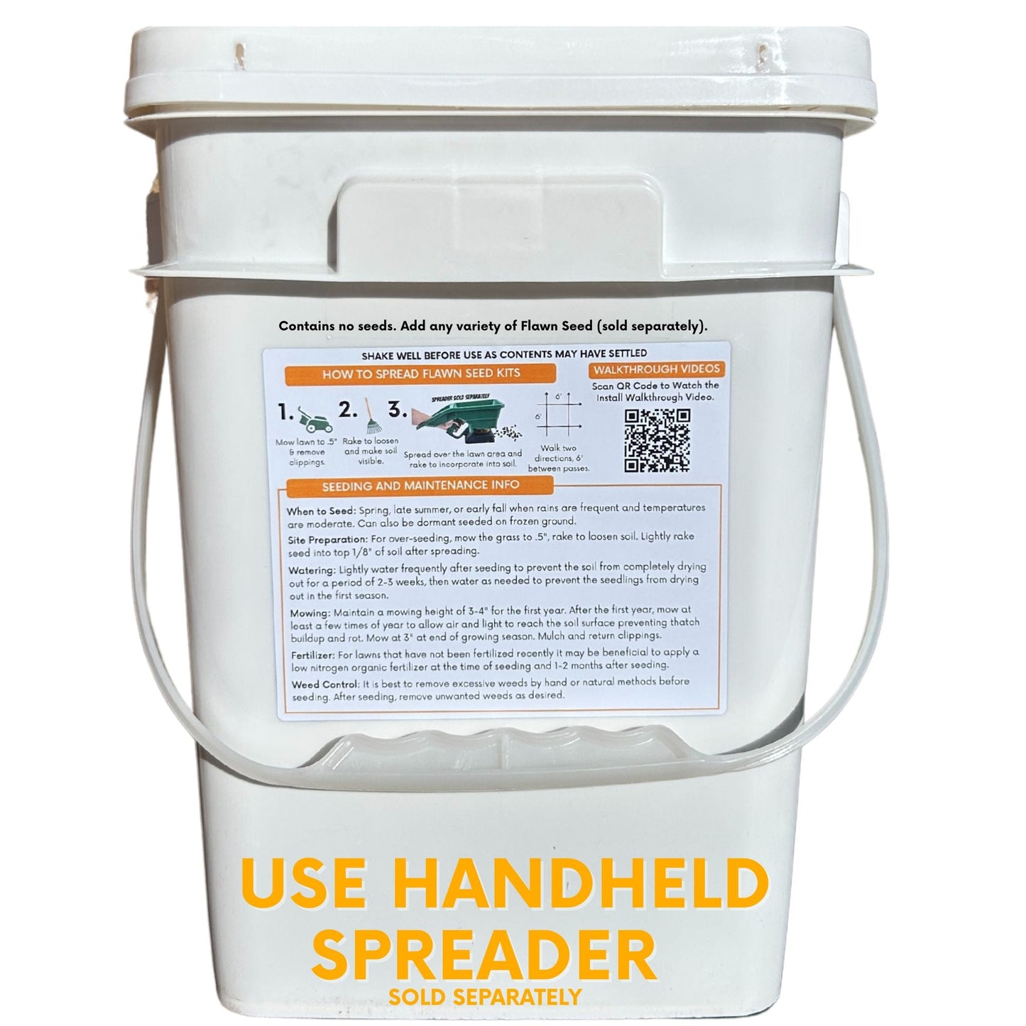 Easy Seed Spreading Mix
