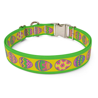 Easter Eggs Dog Collar