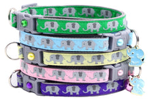 Elephants Breakaway Cat Collar