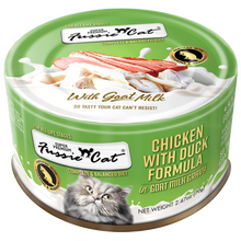 Fussie Cat Chicken & Duck In Goat Milk Cat Can (2.47oz)