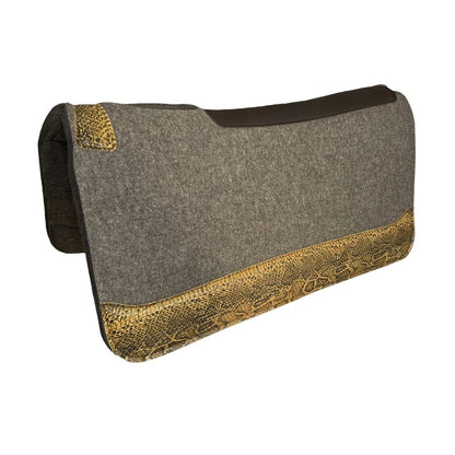 TuffRider Bedrock Wool Felt Saddle Pad-1"