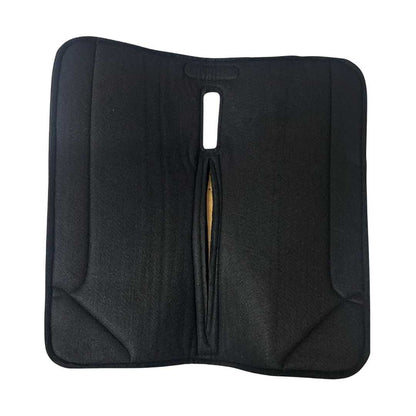 TuffRider Filigree Black Polyester Felt Pad-1"