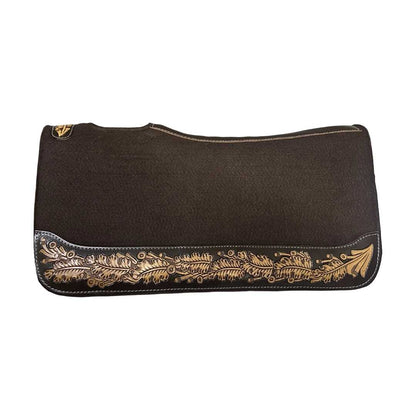 TuffRider Imperial Gold Polyester Felt Saddle Pad-1"
