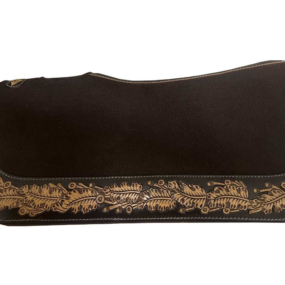 TuffRider Imperial Gold Polyester Felt Saddle Pad-1"