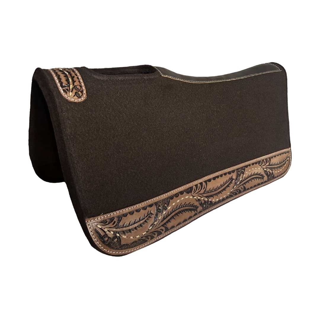 TuffRider Legacy Vine Polyester Felt Saddle Pad-1"