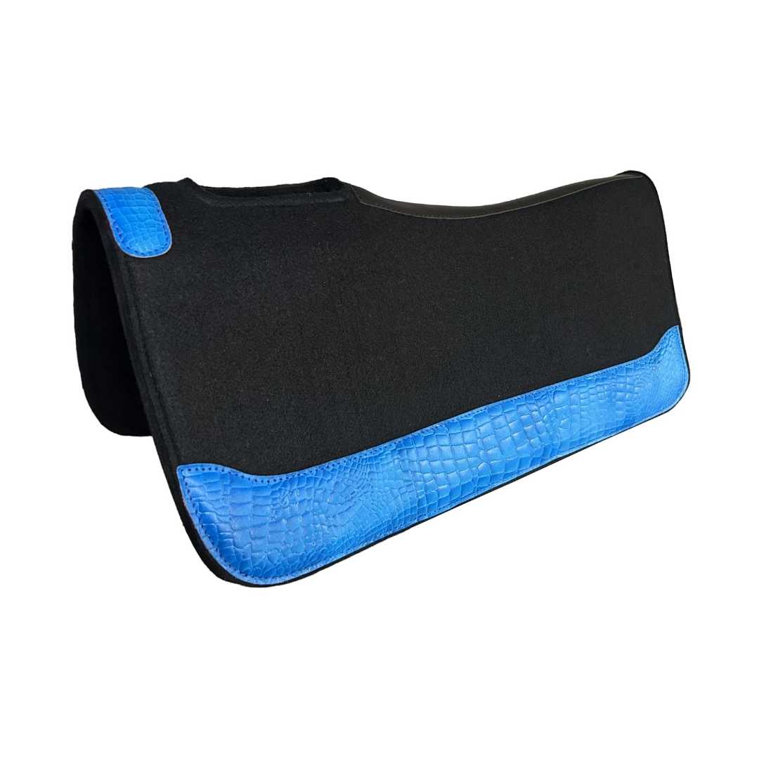 TuffRider Indigo Edge Polyester Felt Saddle Pad-3/4"