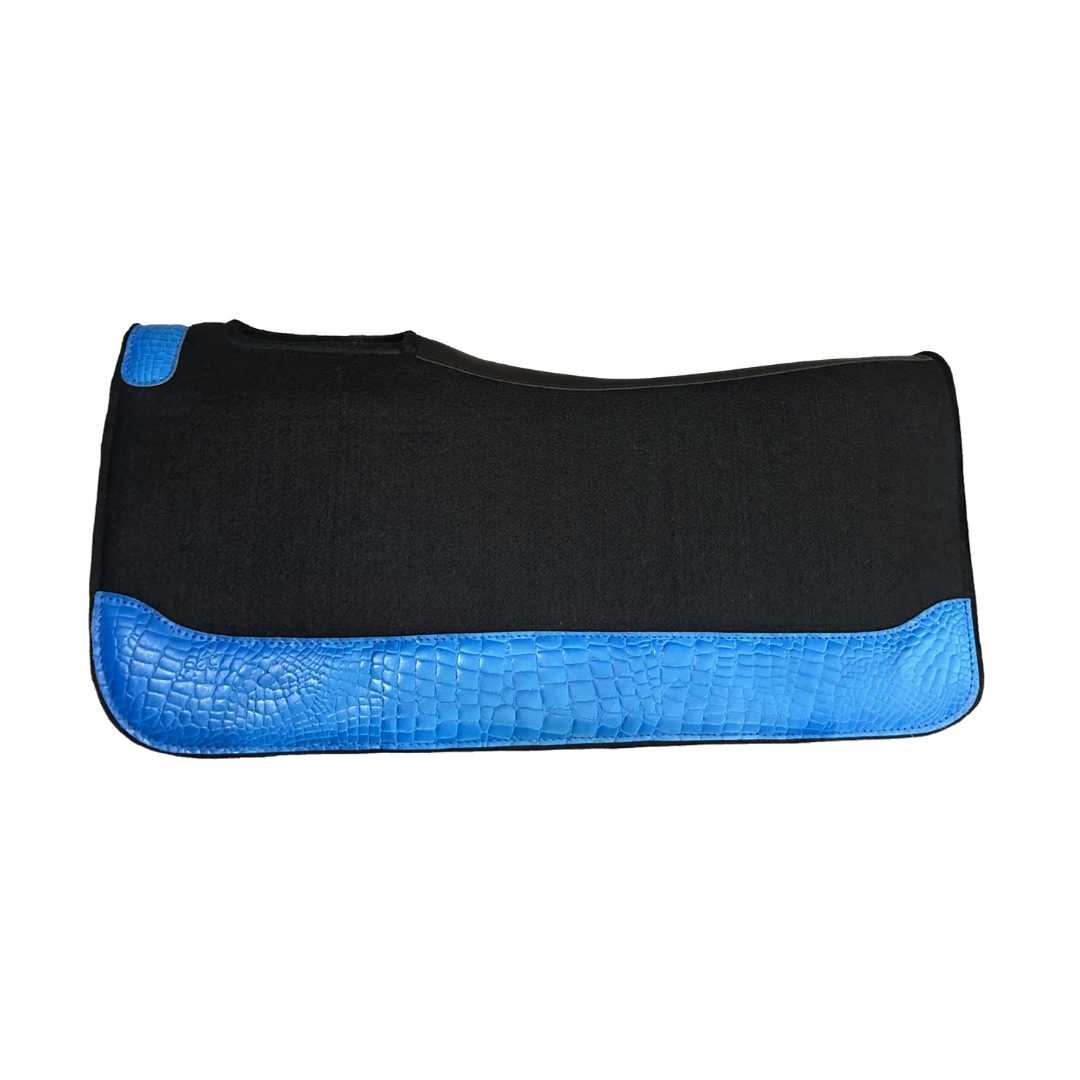 TuffRider Indigo Edge Polyester Felt Saddle Pad-3/4"