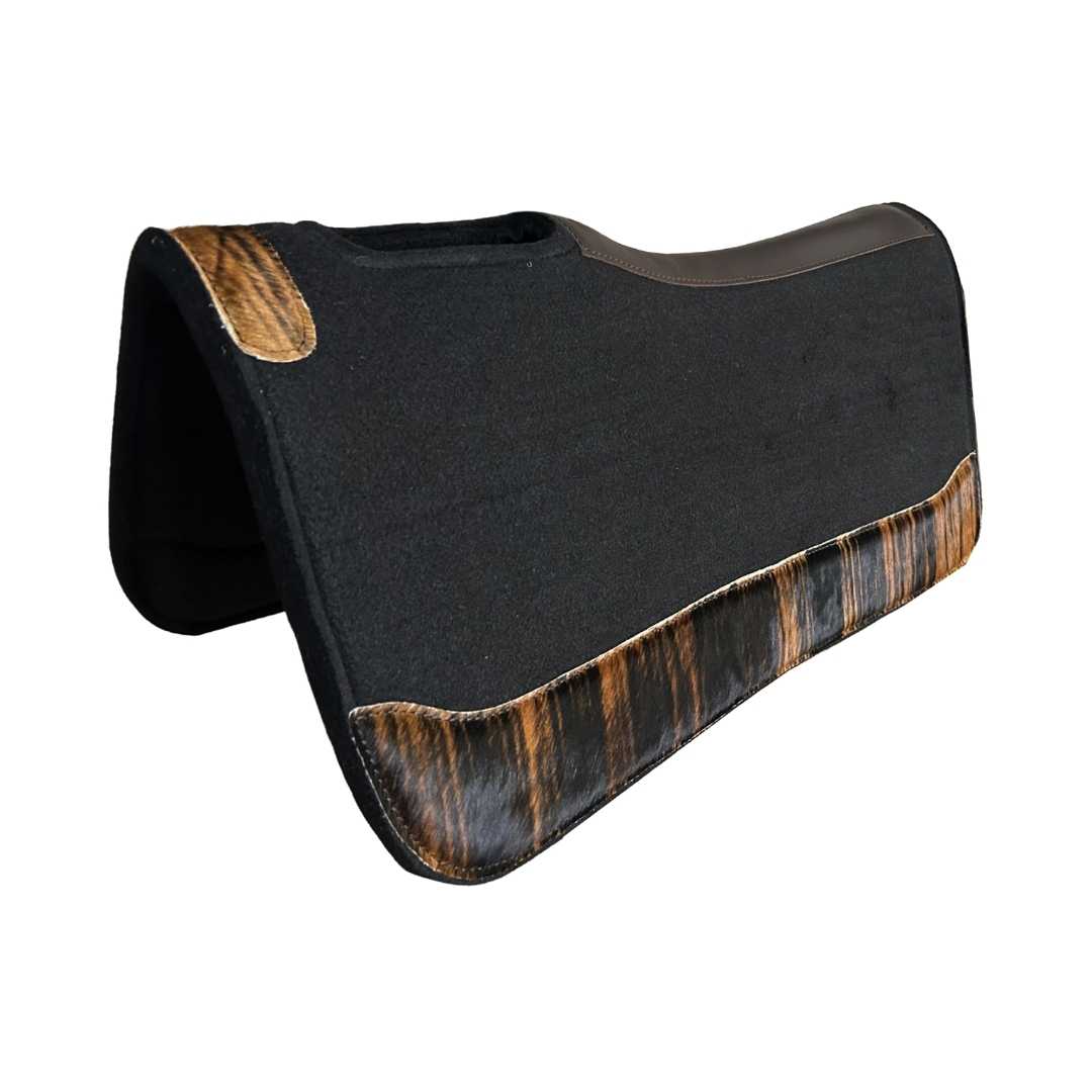 TuffRider Sovereign Stripe Polyester Felt Saddle Pad-3/4"