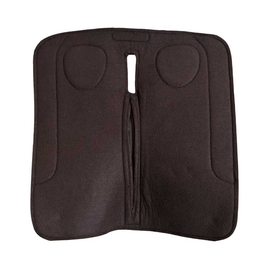 TuffRider Zenith Ease Brown Polyester Felt Saddle Pad-3/4"