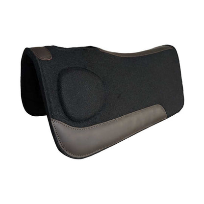 TuffRider Zenith Ease Black Polyester Felt Saddle Pad-3/4"