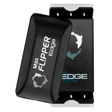 Flipper Edge 2 in 1 floating magnetic aquarium algae cleaner with dual blades for glass and acrylic tanks up to 1 inch thick
