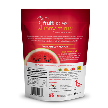 Fruitables Skinny Minis Watermelon Dog Treats (5oz)