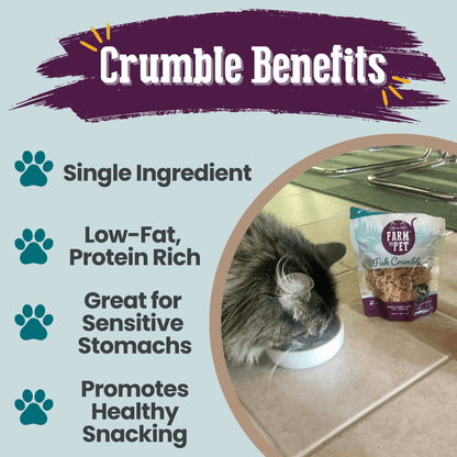 Fish Crumbles For Cats All Natural Fish Cat Treats