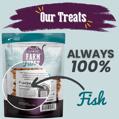 Fish Crumbles For Cats All Natural Fish Cat Treats