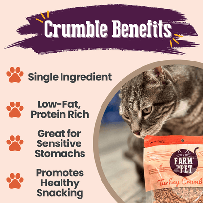 Turkey Crumbles For Cats Grain Free Cat Treats