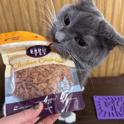 Chicken Crumbles Cat Treats Single Ingredient Treats For Cats