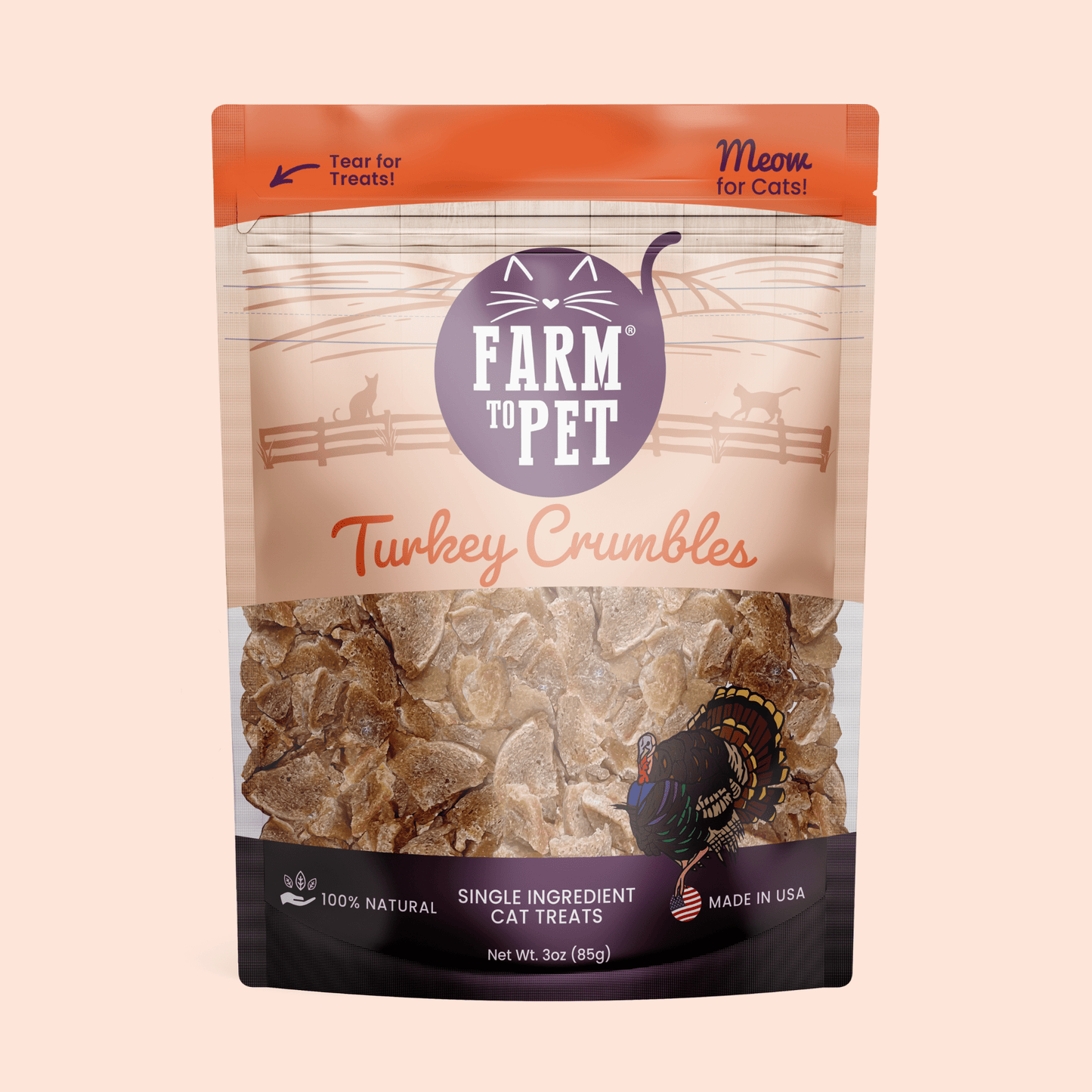 Turkey Crumbles For Cats Grain Free Cat Treats