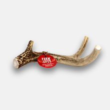 Large and extra-large organic whole deer antler dog chews for aggressive chewers over 35 pounds